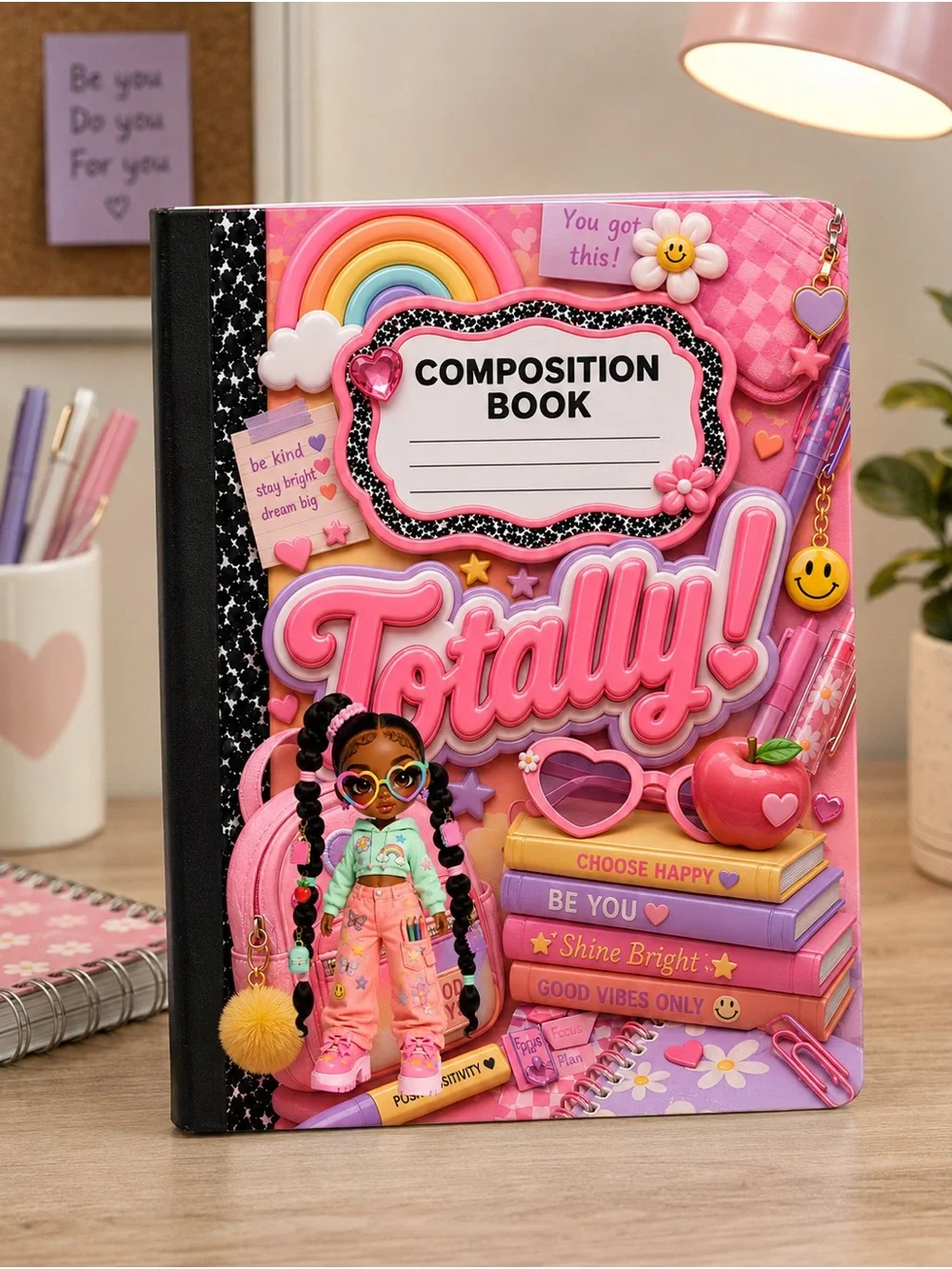 Slay the School Day Personalized Composition Notebook Collection